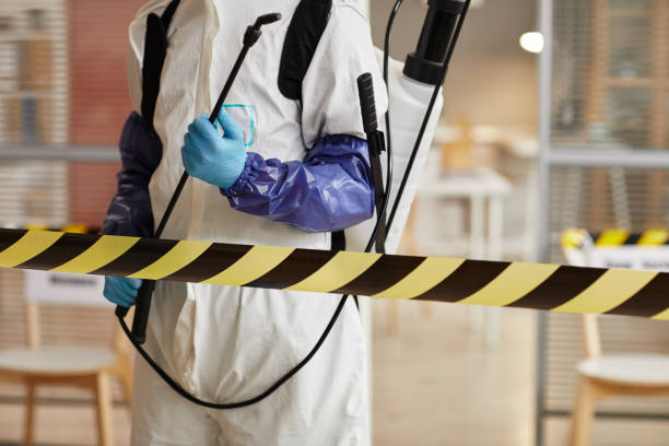 Professional Infectious Disease Decontamination technician working in Kingston, MA